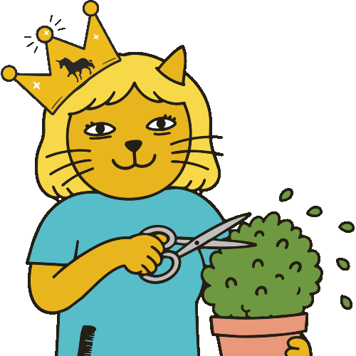 Katie as champion